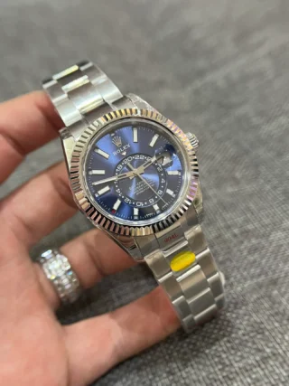 Sky-Dweller Blue Dial Oyster Bracelet