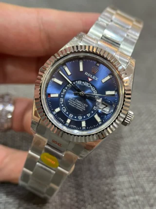 Sky-Dweller Blue Dial Oyster Bracelet