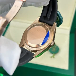 Sky Dweller Chocolate Dial Rose Gold Case Oysterflex Bracelet
