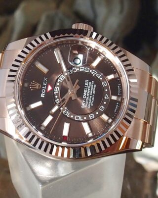 Superclone Sky-Dweller Chocolate Dial 336935 Feature Highlight