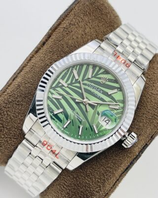 Datejust Palm Motif Dial 126234-0047 Angle Detail
