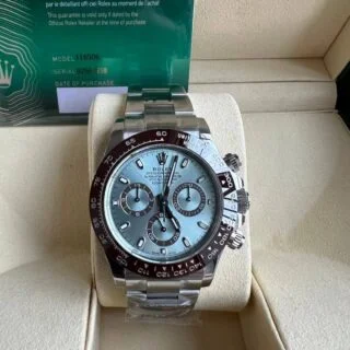 Superclone Daytona Ice blue Dial 116506 "Platona" Perspective View