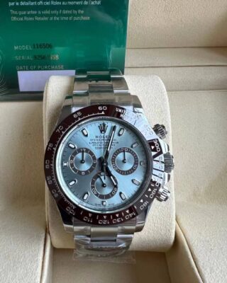 Superclone Daytona Ice blue Dial 116506 "Platona" Perspective View