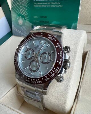 Superclone Daytona Ice blue Dial 116506 "Platona" Angle Detail