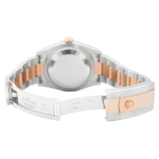 Superclone Datejust Chocolate Dial 126231 Oyster Close-Up Focus
