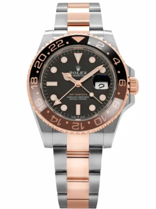 Superclone Rolex GMT-Master II Black Dial 126711CHNR Root Beer