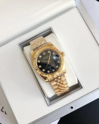 Datejust RG/RG Jub Black/Dial Angle Detail
