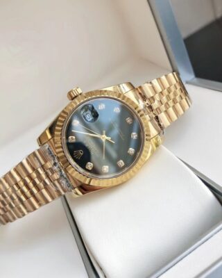 Datejust RG/RG Jub Black/Dial Design Element