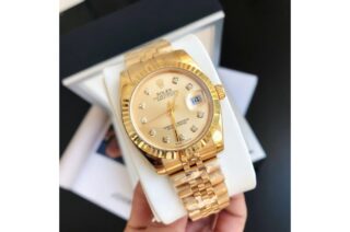Datejust RG/RG Jub Gold/Dial Perspective View
