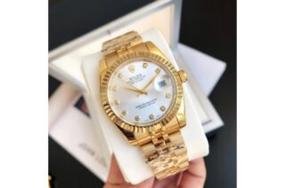 Datejust RG/RG Jub Sliver/Dial Perspective View