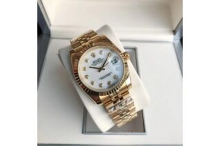 Datejust RG/RG Jub White/Dial Angle Detail