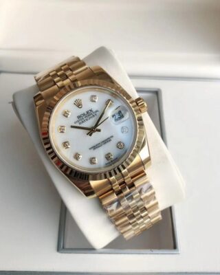 Datejust RG/RG Jub White/Dial Angle Detail
