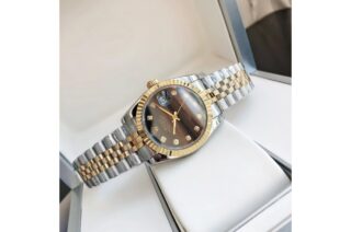 Datejust RG/SS Jub Black/Dia Design Element