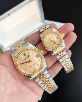 Datejust RG/SS Jub Gold/Dial
