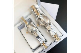 Datejust RG/SS Jub Gold/Dial Profile Shot