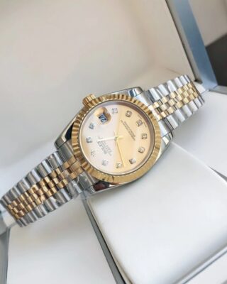 Datejust RG/SS Jub Gold/Dial Feature Highlight