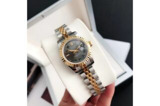 Datejust RG/SS Jub Grey/Rmn Close-Up Focus