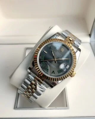 Datejust RG/SS Jub Grey/Rmn Design Element