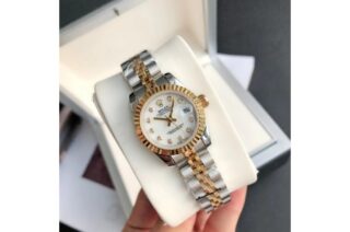 Datejust RG/SS Jub White/Dial Design Element