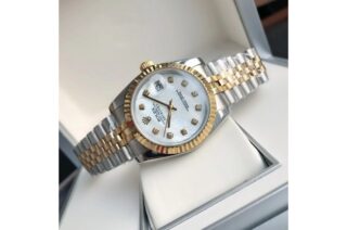 Datejust RG/SS Jub White/Dial Feature Highlight