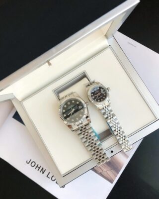 Datejust SS/SS Jub Black/Dial Angle Detail