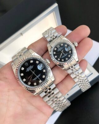 Datejust SS/SS Jub Black/Dial