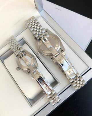 Datejust SS/SS Jub Black/Dial Style Perspective