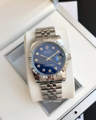 Datejust SS/SS Jub Blue/Dial Design Element
