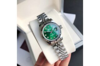 Datejust SS/SS Jub Green/Dia Design Element