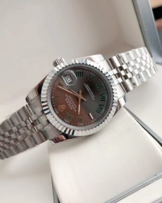 Datejust SS/SS Jub Grey/Rmn Feature Highlight