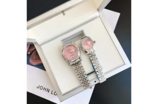 Datejust SS/SS Jub Pink/Dial Angle Detail