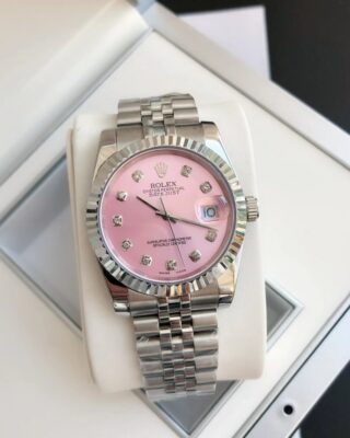 Datejust SS/SS Jub Pink/Dial Design Element