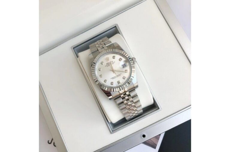 Datejust SS/SS Jub Sliver/Dia Angle Detail