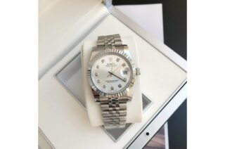 Datejust SS/SS Jub Sliver/Dia Close-Up Focus