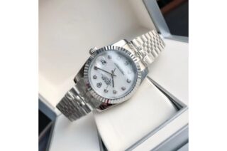 Datejust SS/SS Jub White/Dial Design Element