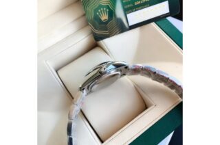 Oyster Perpetual SS/SS Green/Stk Style Perspective