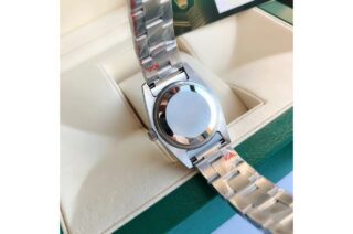 Oyster Perpetual SS/SS Green/Stk Alternate Angle