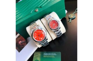Oyster Perpetual SS/SS Red/Stk