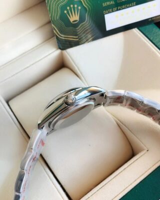 Oyster Perpetual SS/SS Sliver/Stk Style Perspective