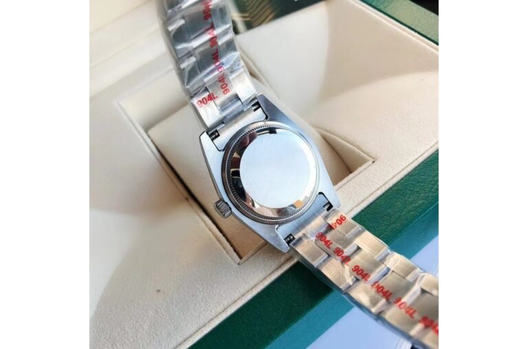 Oyster Perpetual SS/SS Sliver/Stk Alternate Angle