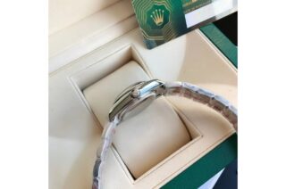 Oyster Perpetual SS/SS Yellow/Stk Style Perspective