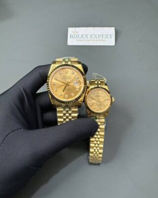 Datejust RG/RG Jub Gold/Dial Visual Detail