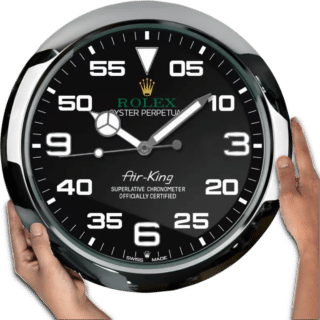 WALL CLOCK – AIR KING OYSTER PERPETUAL Perspective View
