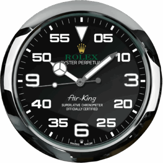 WALL CLOCK – AIR KING OYSTER PERPETUAL