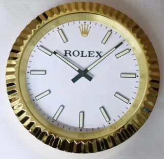 WALL CLOCK – DATEJUST GOLD