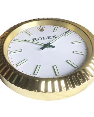 WALL CLOCK – DATEJUST GOLD Close-Up Focus