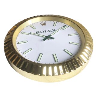 WALL CLOCK – DATEJUST GOLD Close-Up Focus