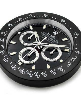WALL CLOCK – DAYTONA Reverse Panda Perspective View