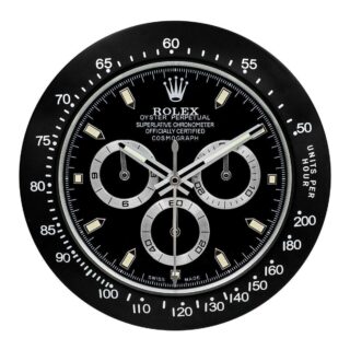 WALL CLOCK – DAYTONA Reverse Panda Angle Detail