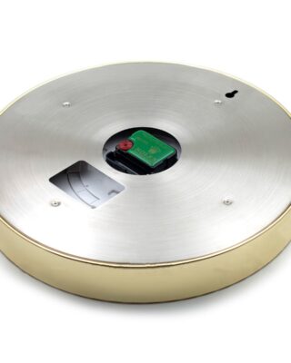 WALL CLOCK – DAYTONA GOLD/WHITE DIAL Angle Detail